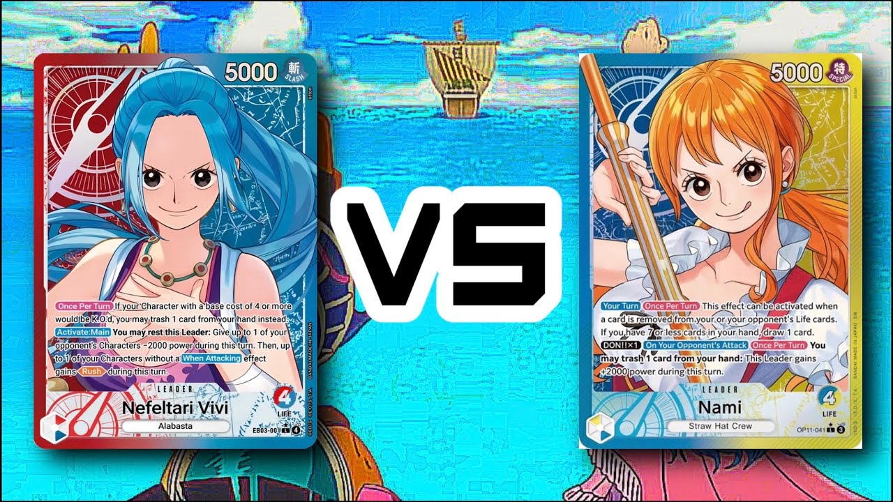(OP14.5) Red/Blue Vivi vs Blue/Yellow Nami
