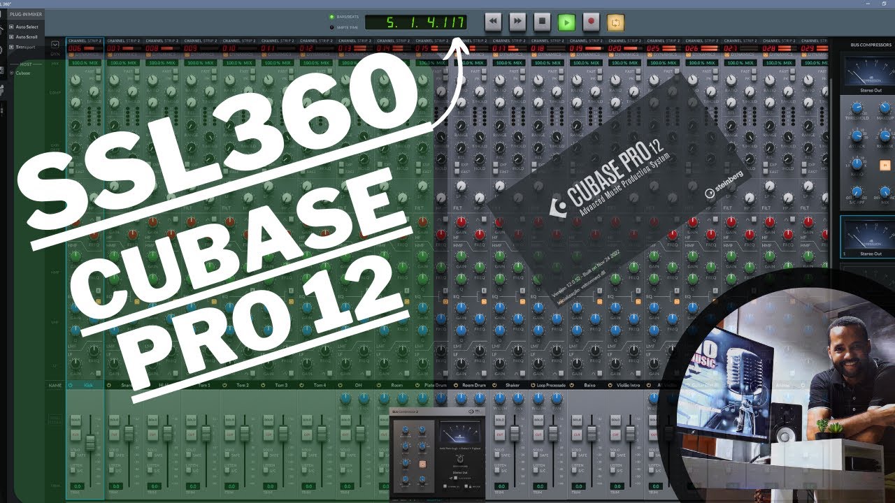 SSL 360 Configurando Com Cubase Pro 12