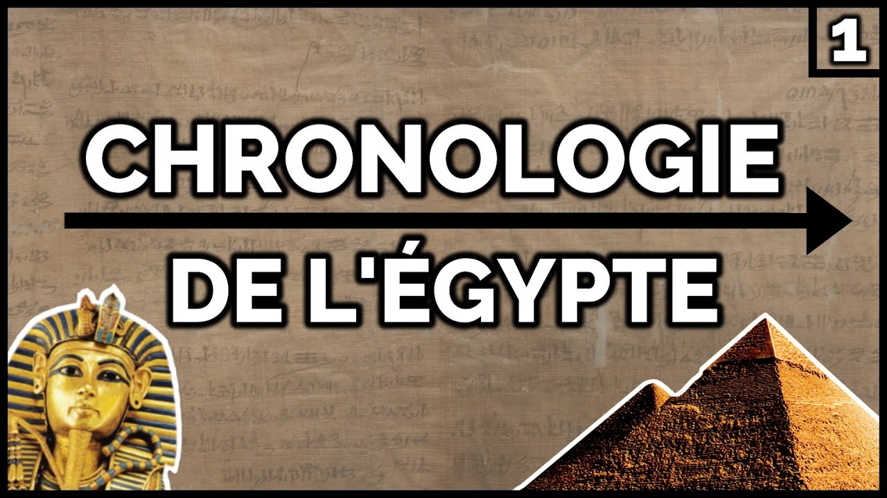Toute la CHRONOLOGIE de l'Égypte antique !