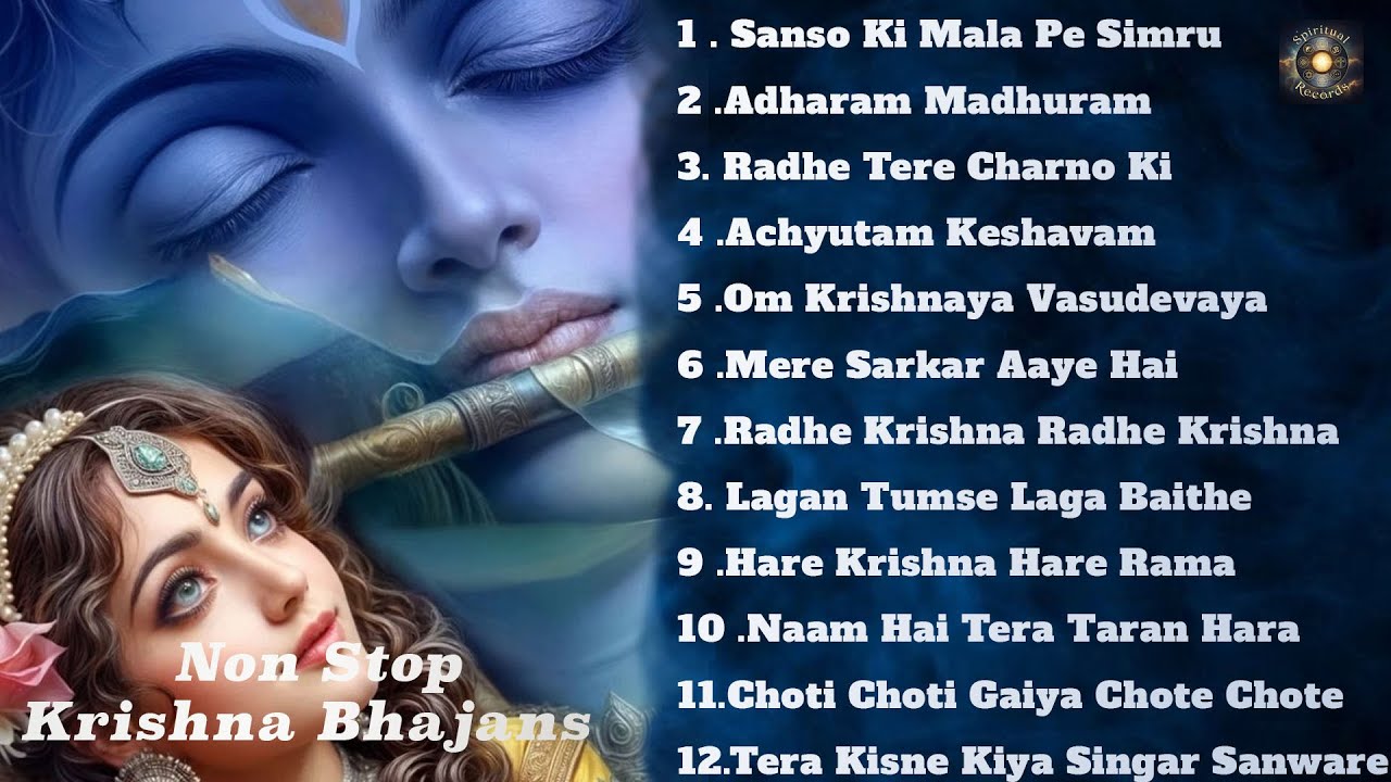 🌸 Nonstop Radha Krishna Bhakti Songs 2025 | Morning Krishna Bhajans | Peaceful Devotional Music 🙏