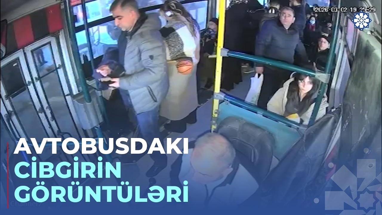 Bakıda avtobuslarda cibgirlik edən şəxs saxlanılıb
