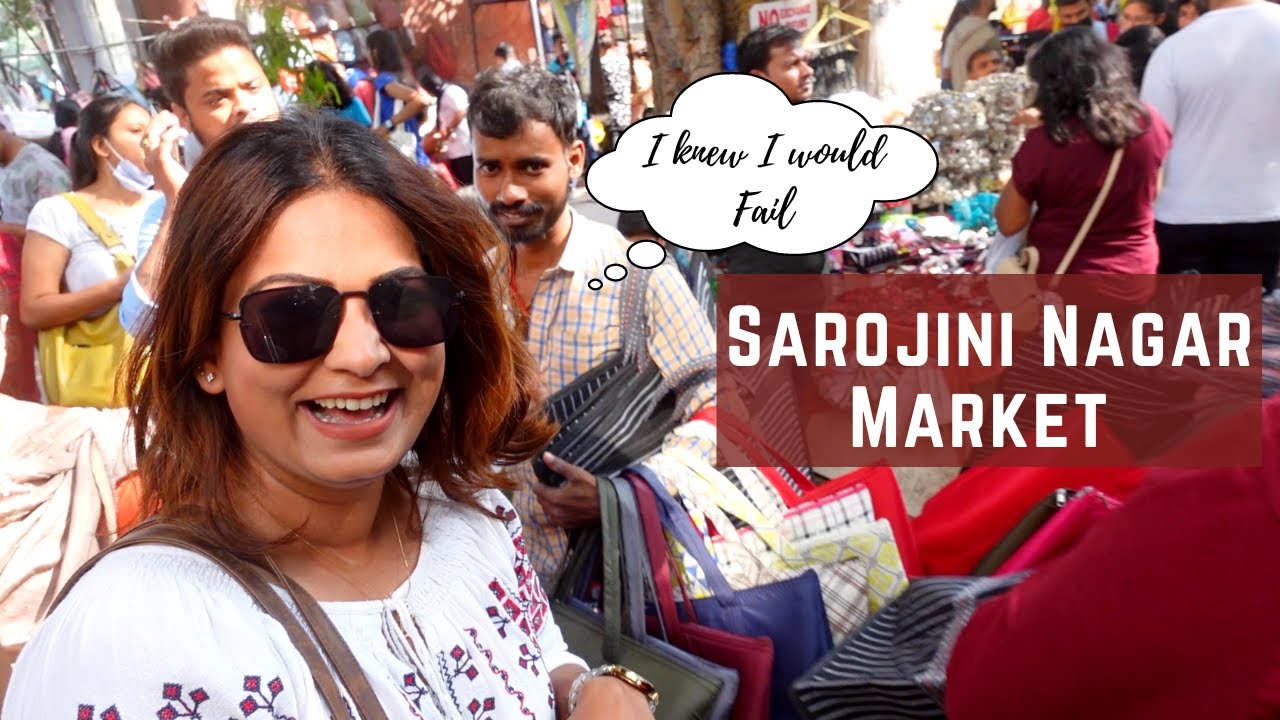 Shopping At Sarojini Nagar Market, Delhi - My Recent Failed Attempt | DesiGirl Traveller Vlog