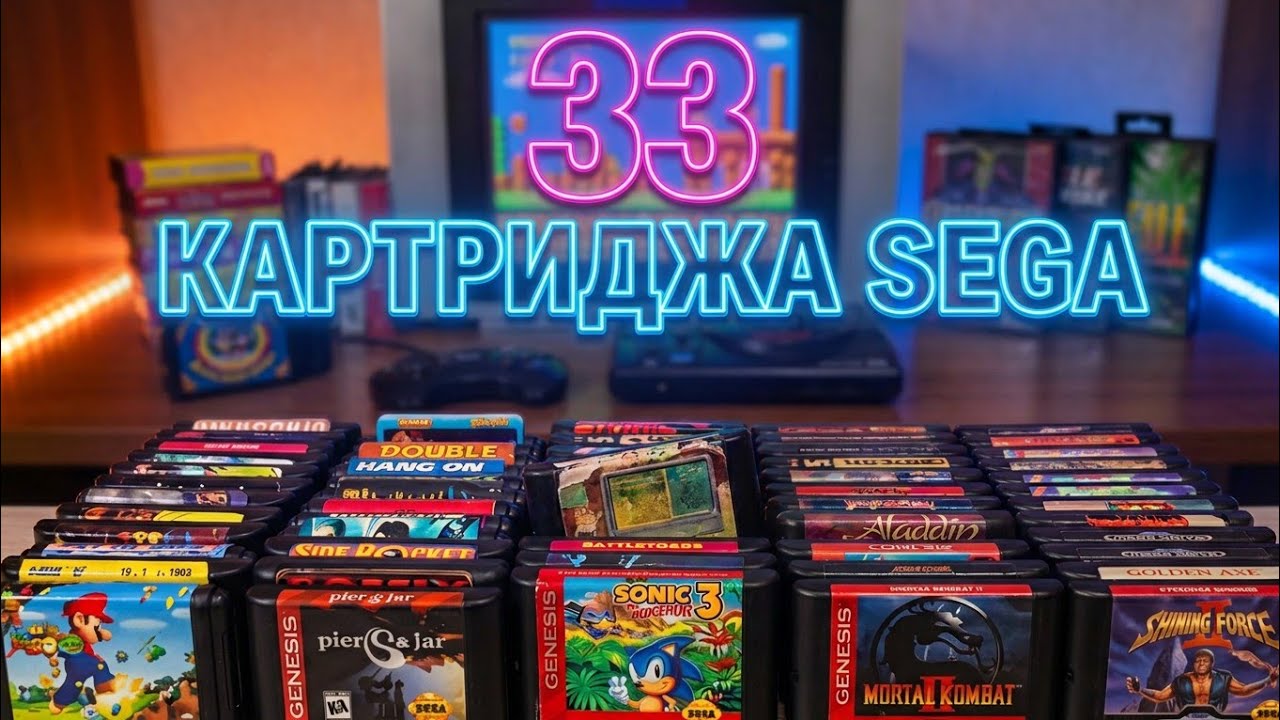 ЧЕСТНЫЙ ТЕСТ КАРТРИДЖЕЙ SEGA: Старье против новодела. Кто не выжил?