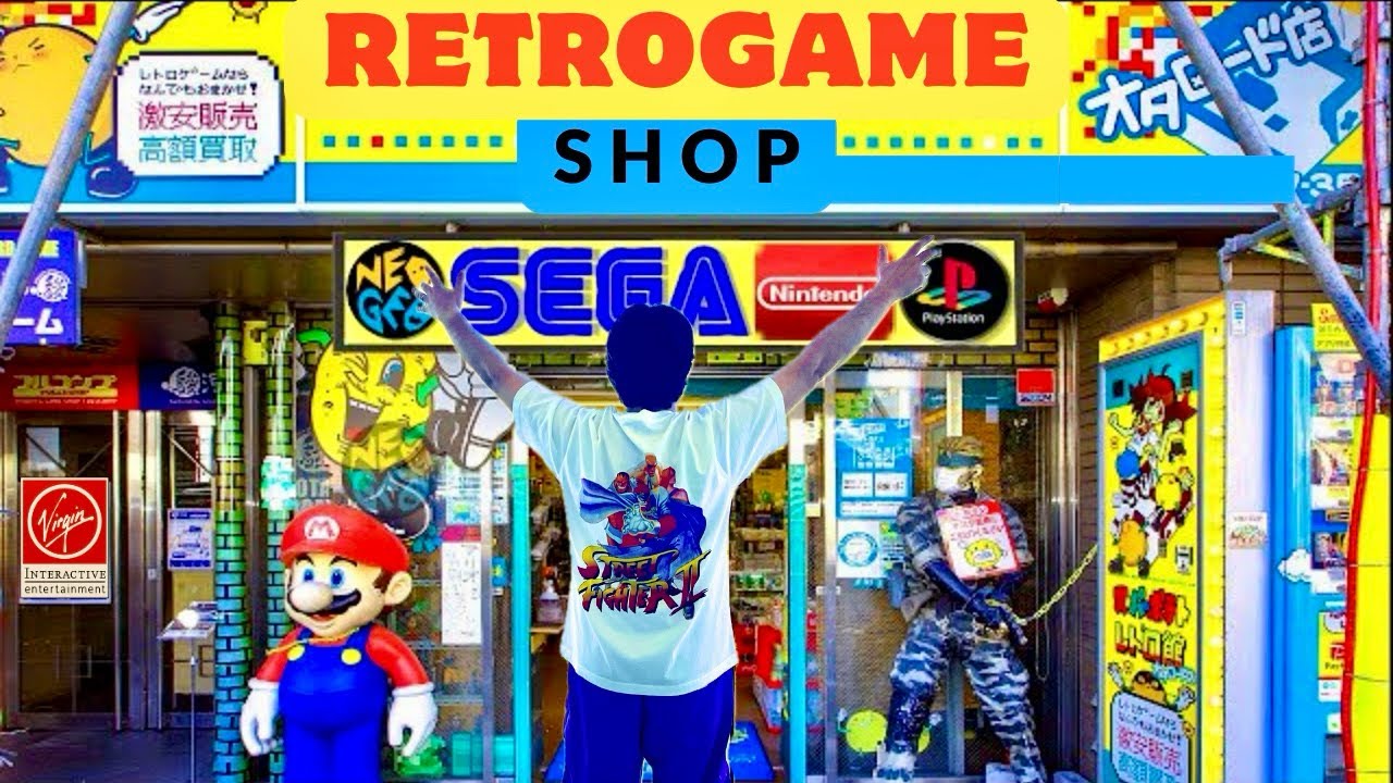 🕹️Un giro con me a cercare Retrogames🇯🇵