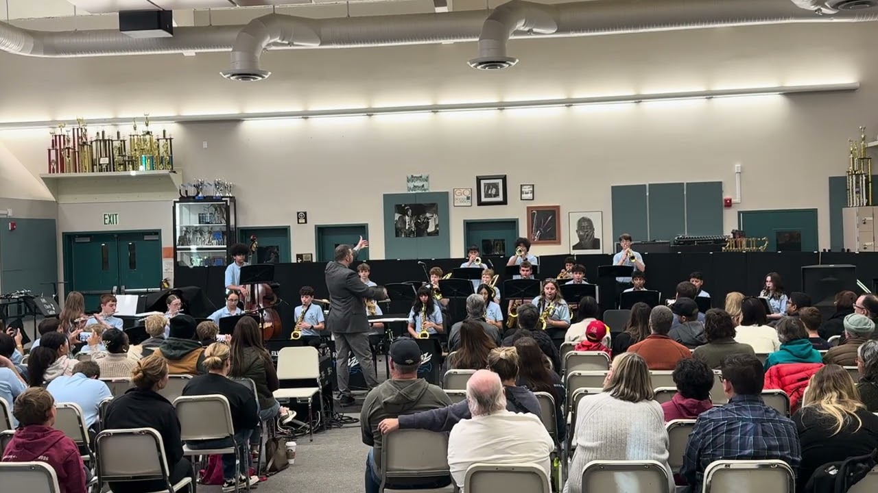 Folsom Jazz Festival 2026 8th Grade and (some) 7th Grade Band
