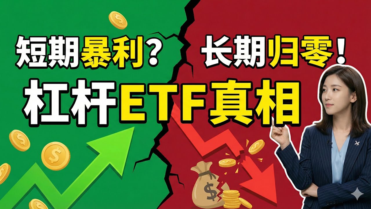 ETF的坑：槓桿ETF為什麼不適合長期持有？ #股市 #股市知識 #財經 #財經知識