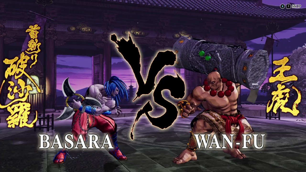 Samurai Shodown - Basara VS Wan-Fu