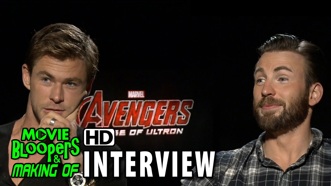 Avengers: Age of Ultron (2015) Official Movie Interview - Chris Hemsworth & Chris Evans