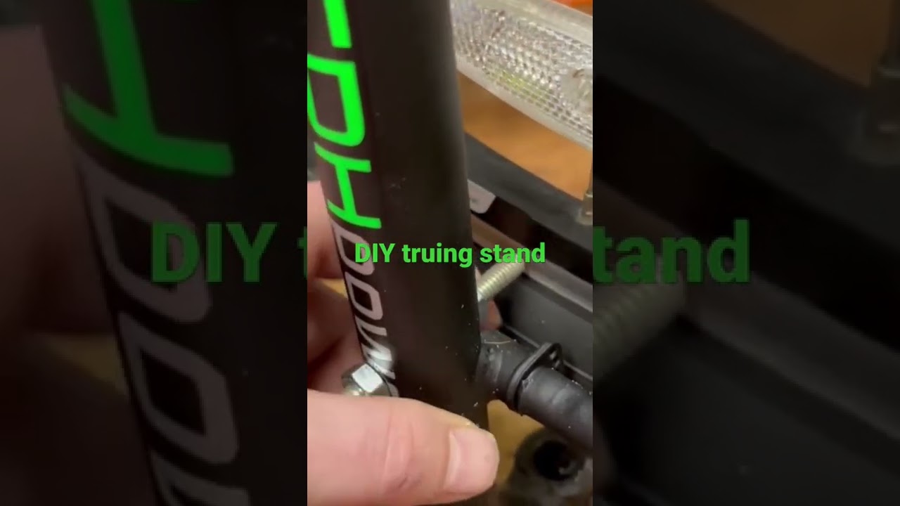 Park tools cost too much!!!! DIY Truing stand