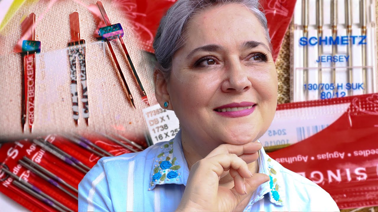 Cómo elegir la AGUJA que NECESITAS según la tela y tu máquina y para que te sirve La AGUJA DOBLE