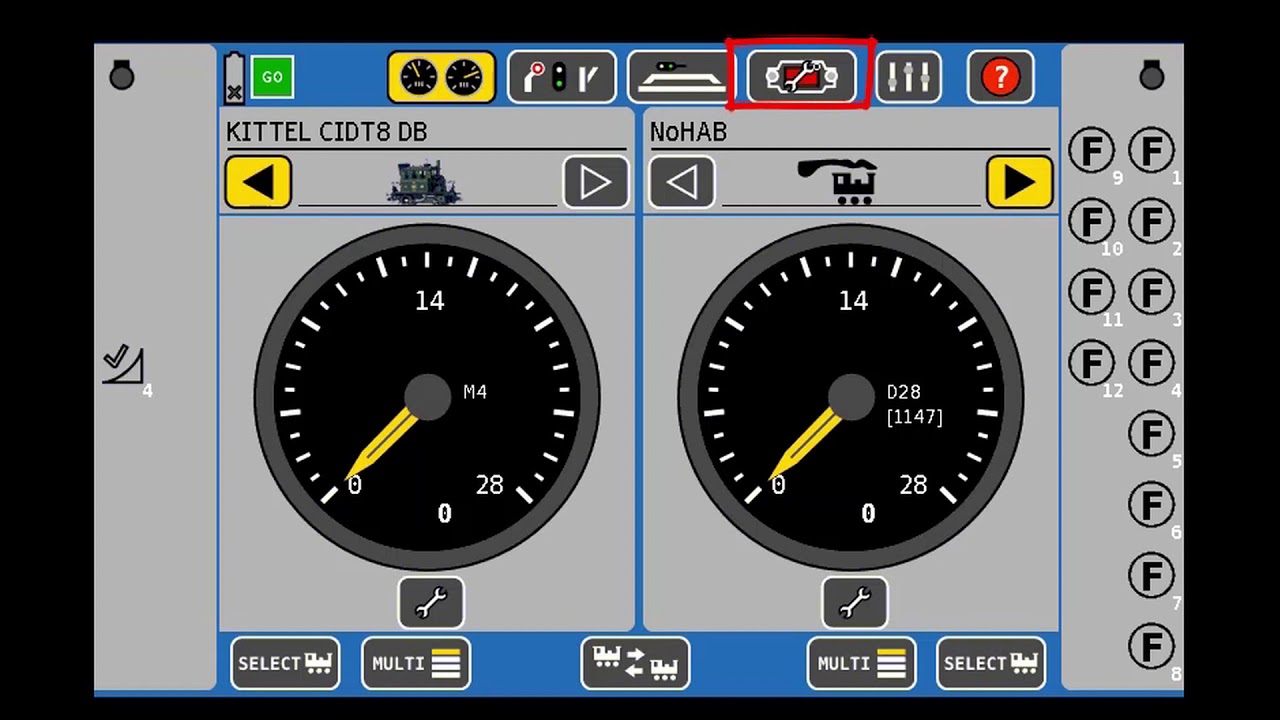 Modellbahn Tutorial: CV-Werte (bzw. Register) bei Märklin Decodern mit ESU ECoS ändern