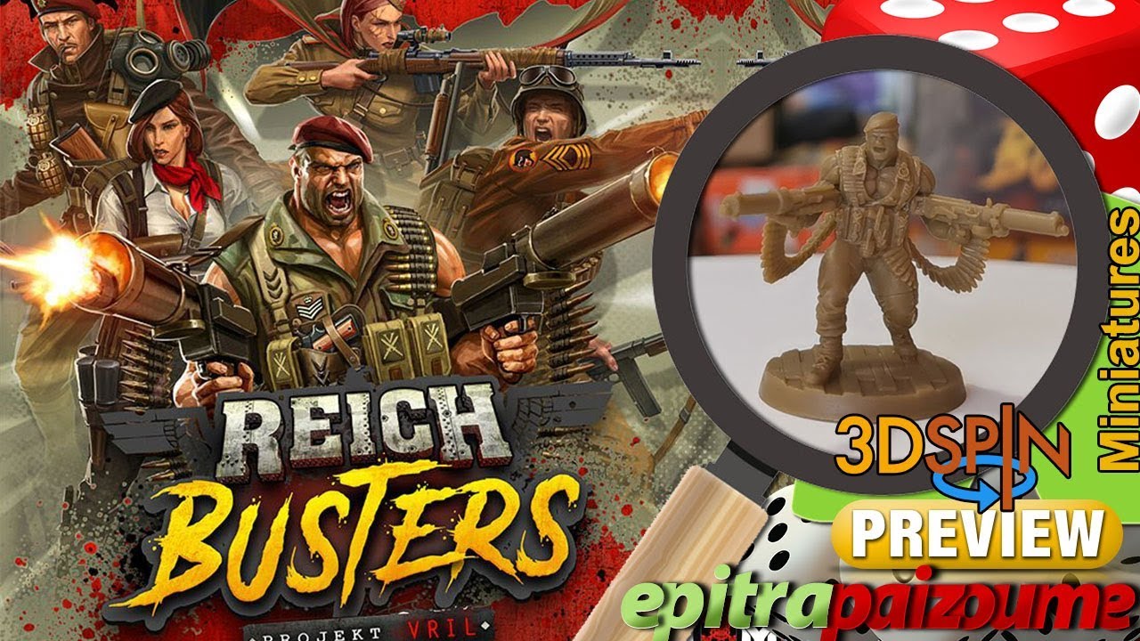 Reichbusters Projekt Vril - 3D Spinning Miniatures by Epitrapaizoume