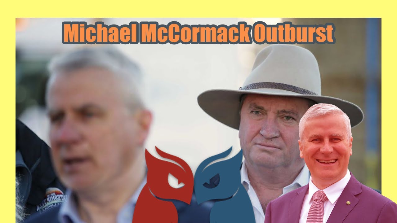 Michael McCormack Outburst in Parliament - Politicians losing the plot