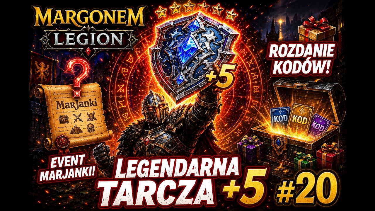 Legendary Shield +5! 😲🤩 Giveaway of codes for viewers! Hero drops, MarJanki, Grinding to 420lvl+ 😎