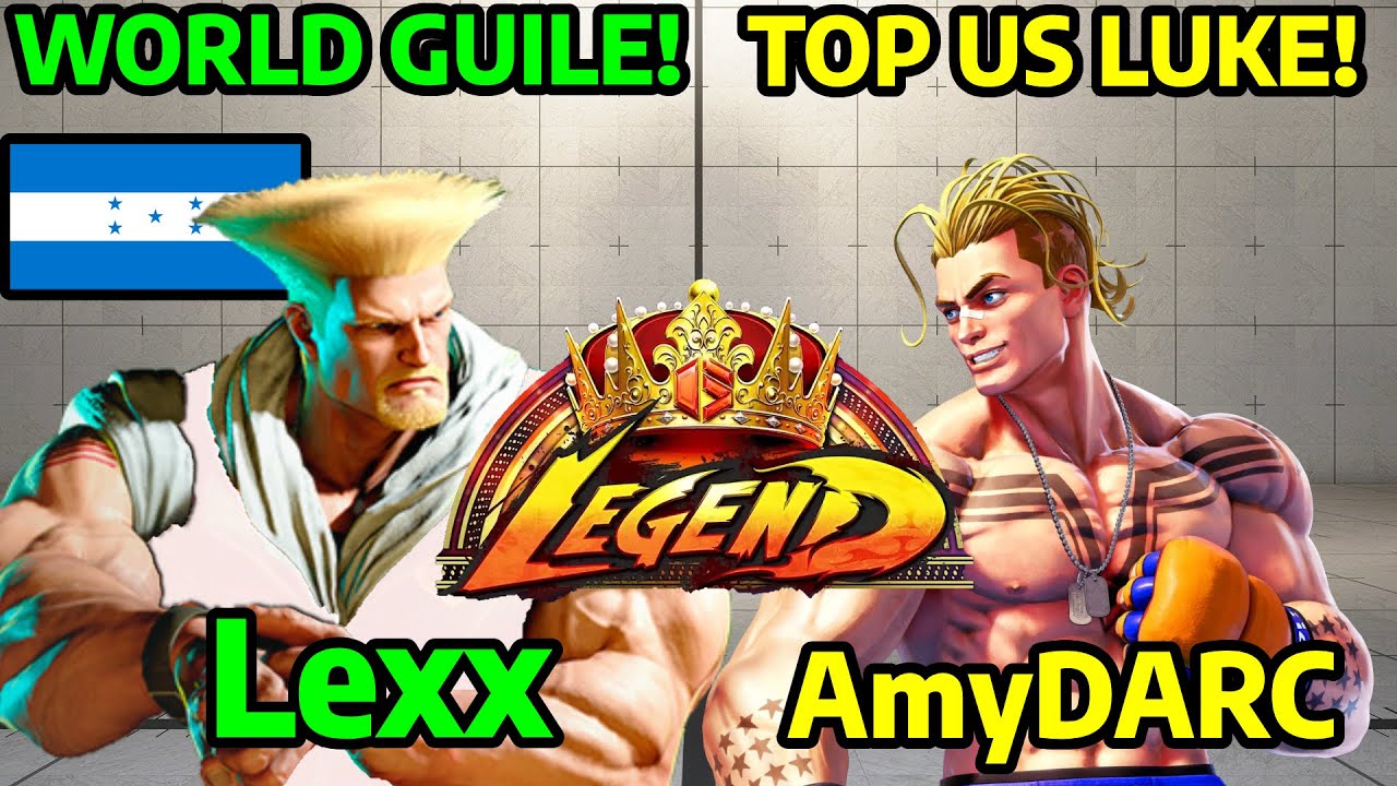 🔥 STREET FIGHTER 6 ➥  Lexx (GUILE ガイル) VS. AmyDARC (LUKE ルーク) LEGEND RANKS 🔥