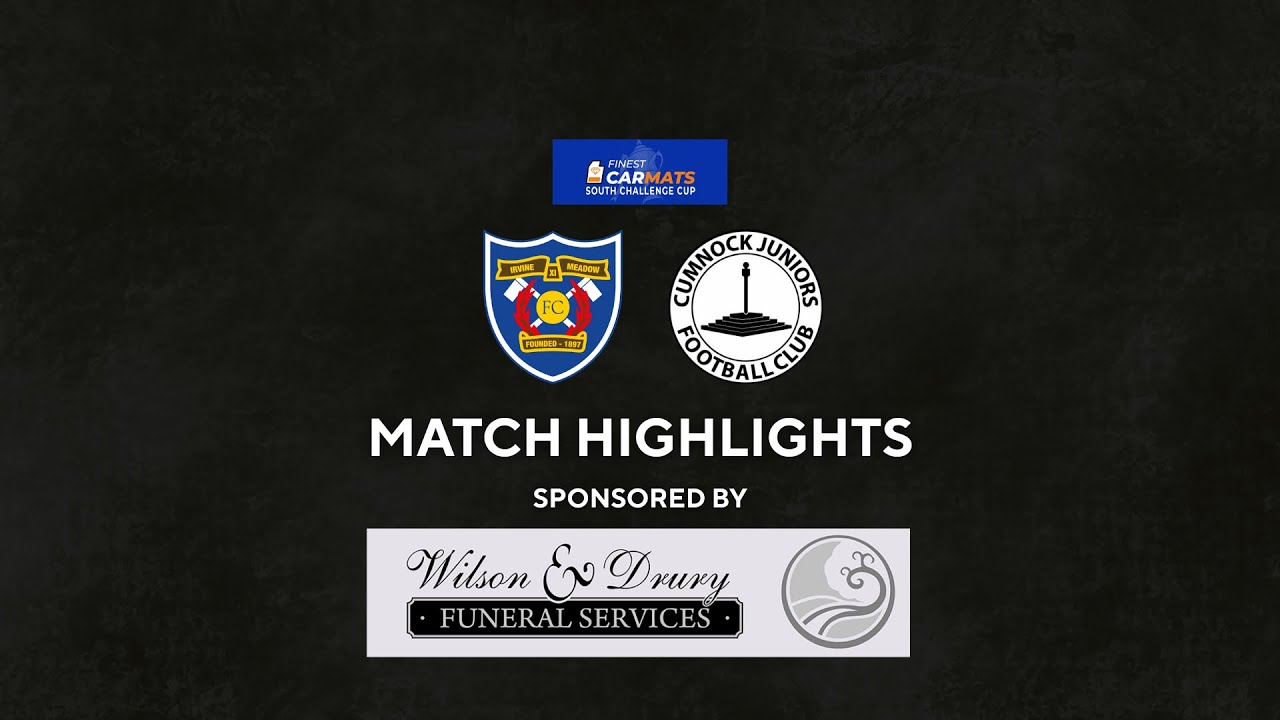 Irvine Meadow vs Cumnock Juniors | South Challenge Cup Round 2 | Saturday 13 September 2025