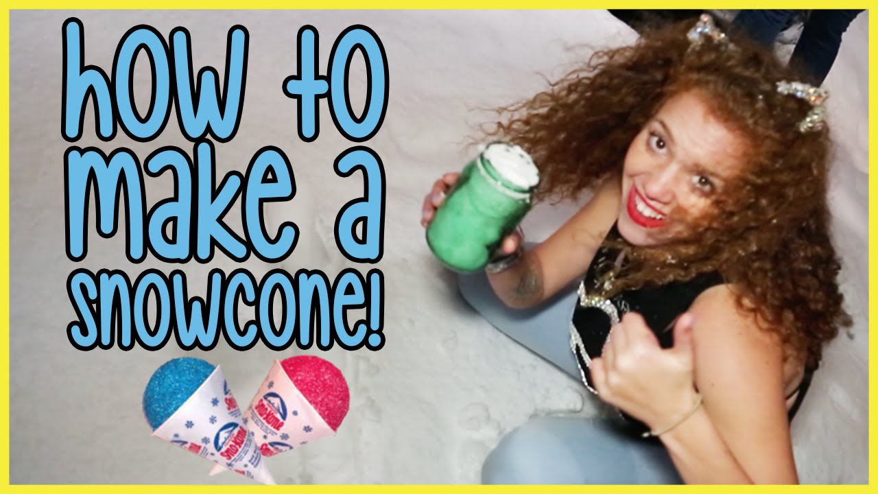Mahogany Lox - HOW TO Make Snow Cones