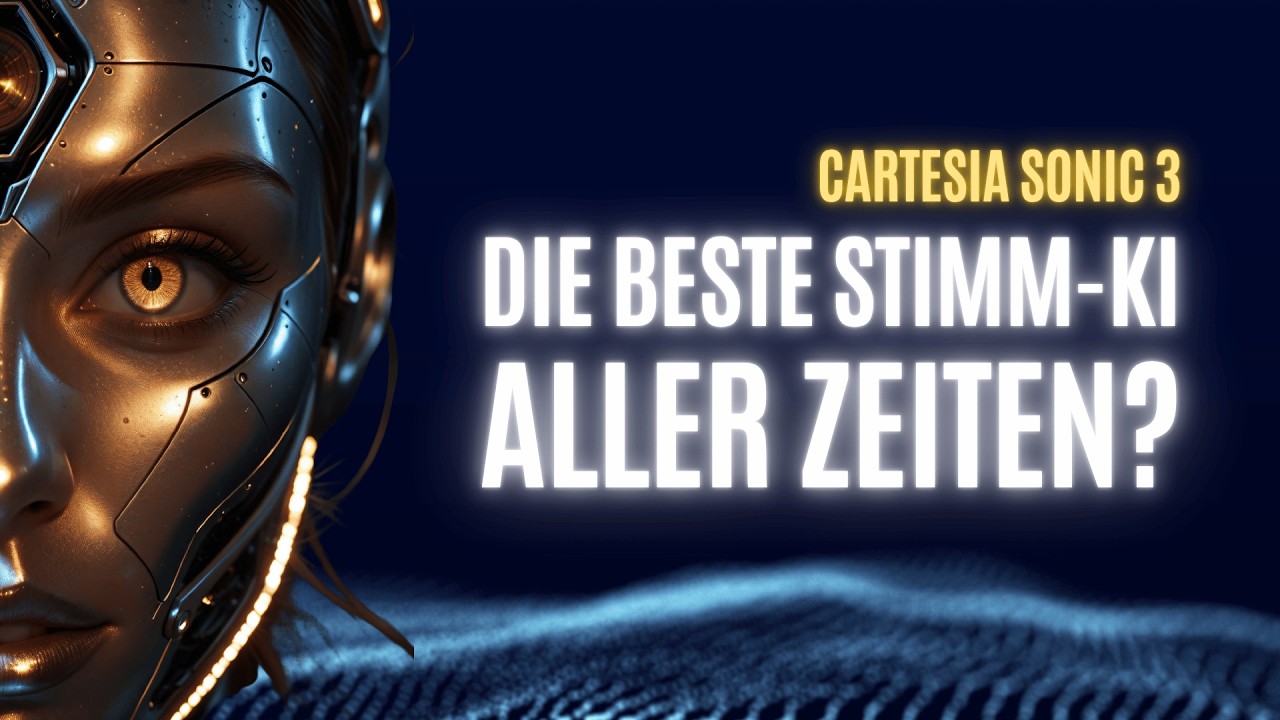 Diese kostenlose KI klingt unglaublich echt - Sonic 3.0 von Cartesia AI macht ElevenLabs Konkurrenz