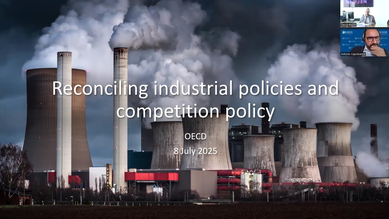 Reconciling industrial policy and competition policy