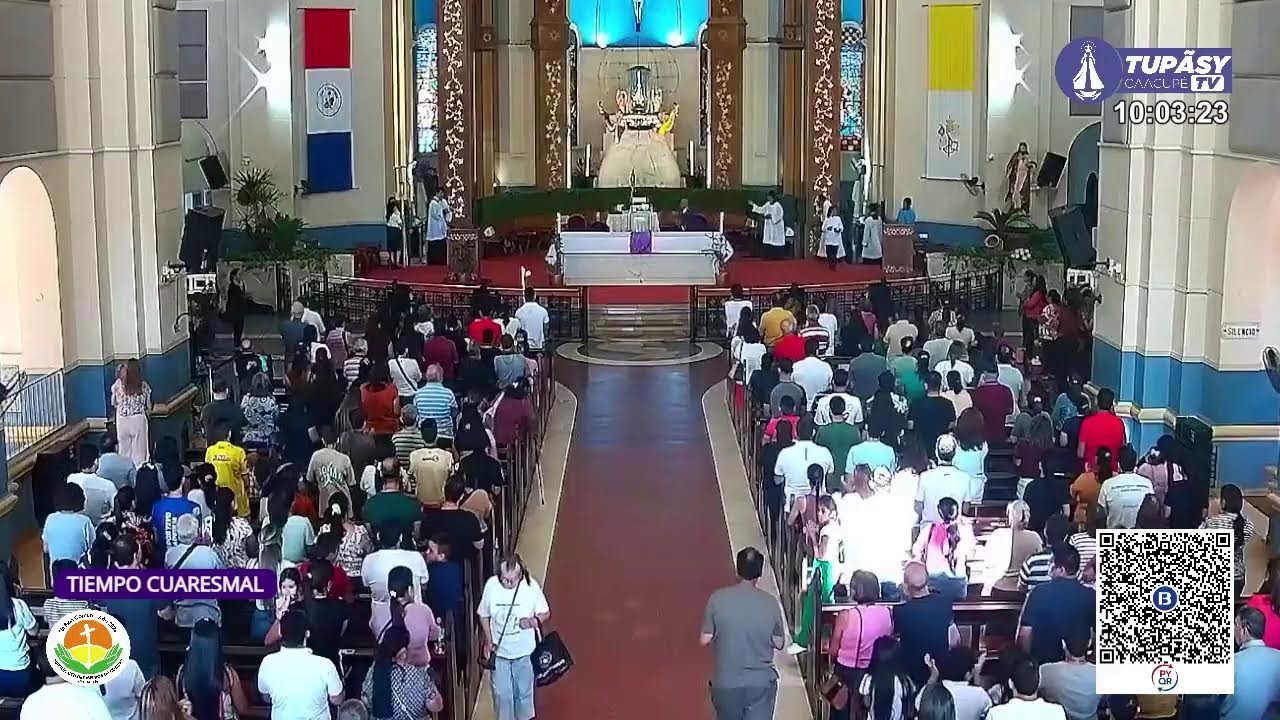 🔴En Vivo  - 🔵Tupãsy Caacupé TV, el canal de la Virgen. - 14/03/2026