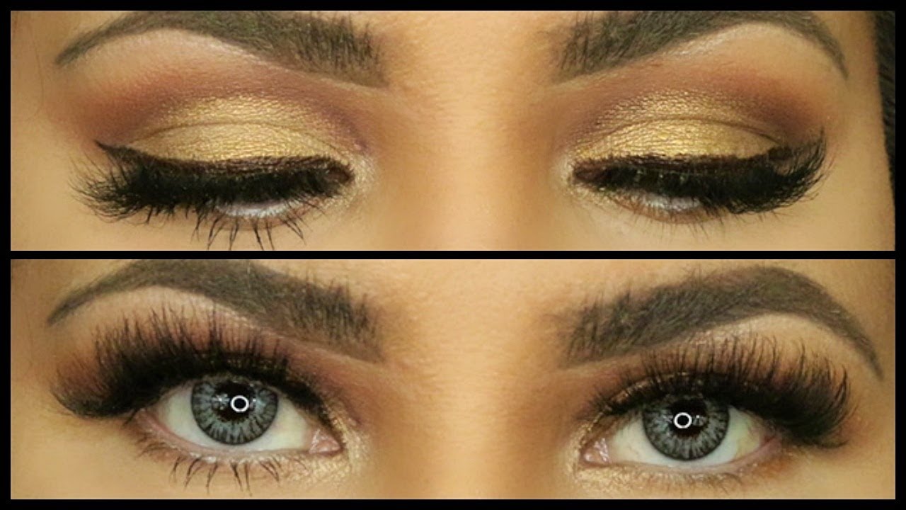 Cómo maquillar los OJOS PEQUEÑOS  | cómo agrandar los ojos con maquillaje