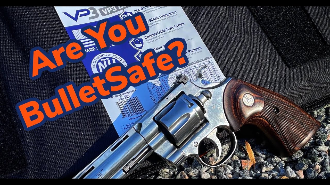 BulletSafe VP3 Body Armor Test