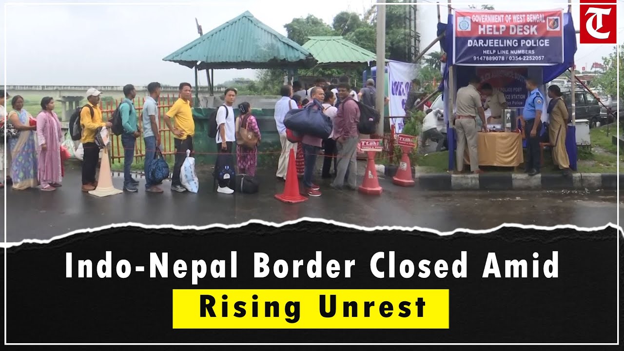 Vehicle Movement Suspended at Indo-Nepal Border in Panitanki, Darjeeling Amid Ongoing Nepal Unrest