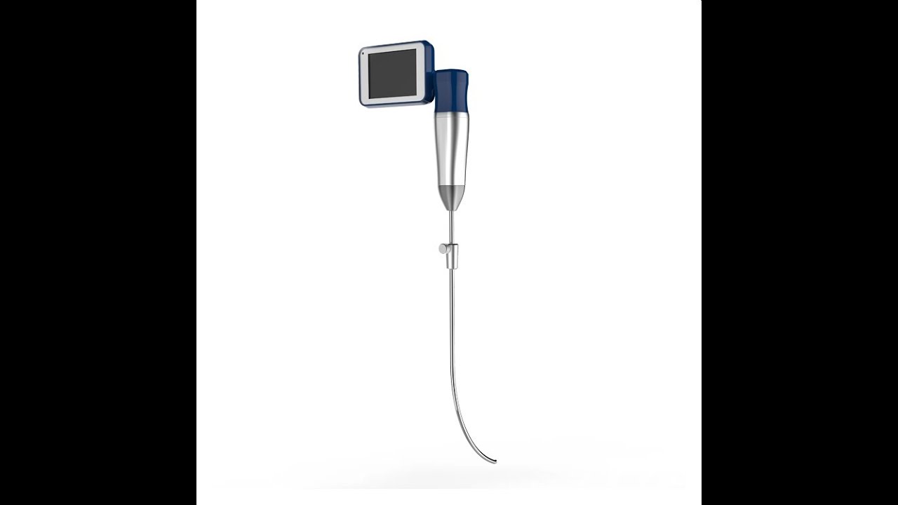 Video intubating stylet