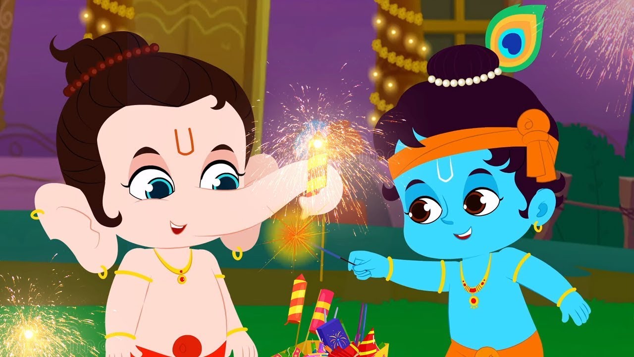 Diwali Hai Aayi | Hindi Rhymes for Kids | Tridev Rhyme | दीपावली गाना