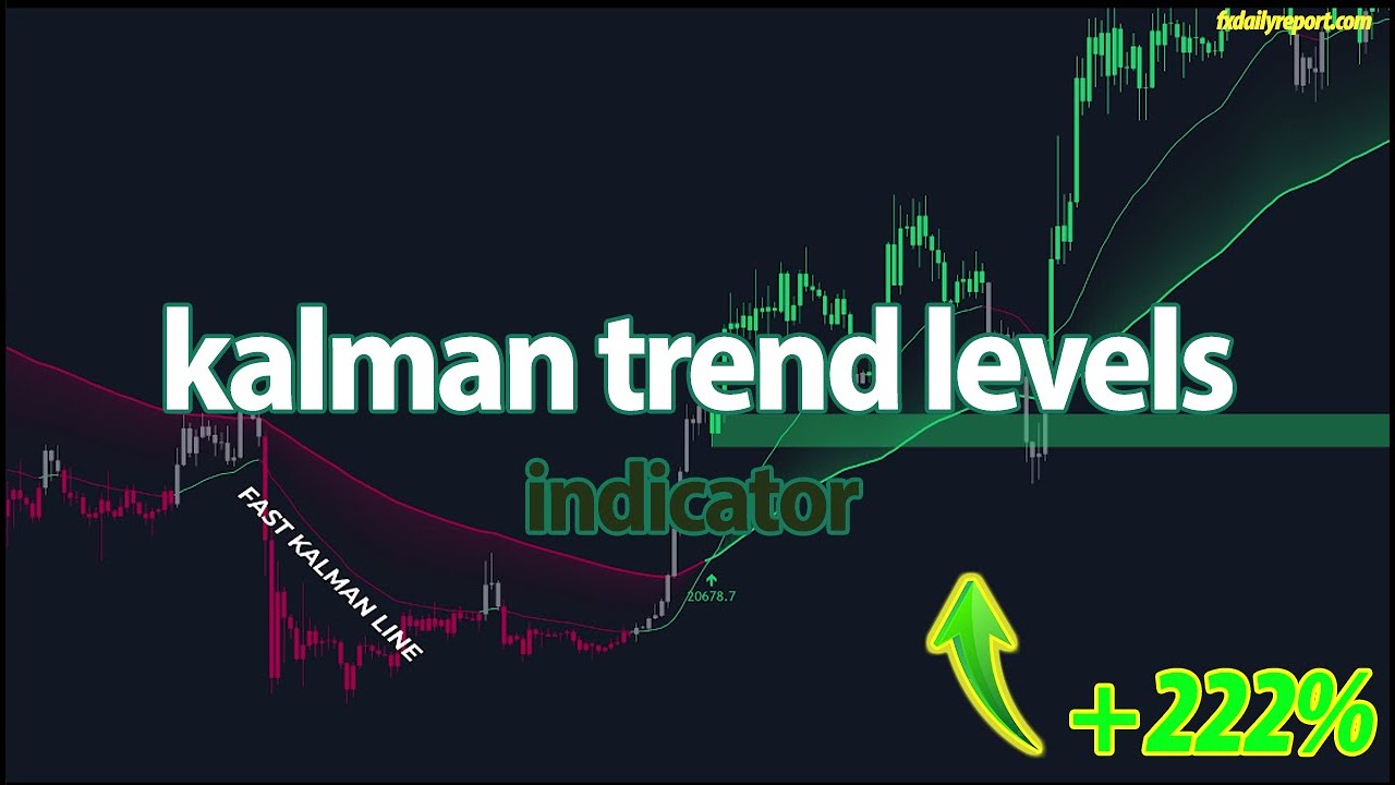 Kalman Trend Levels Indicator: The Secret to Accurate Forex Trend Analysis!
