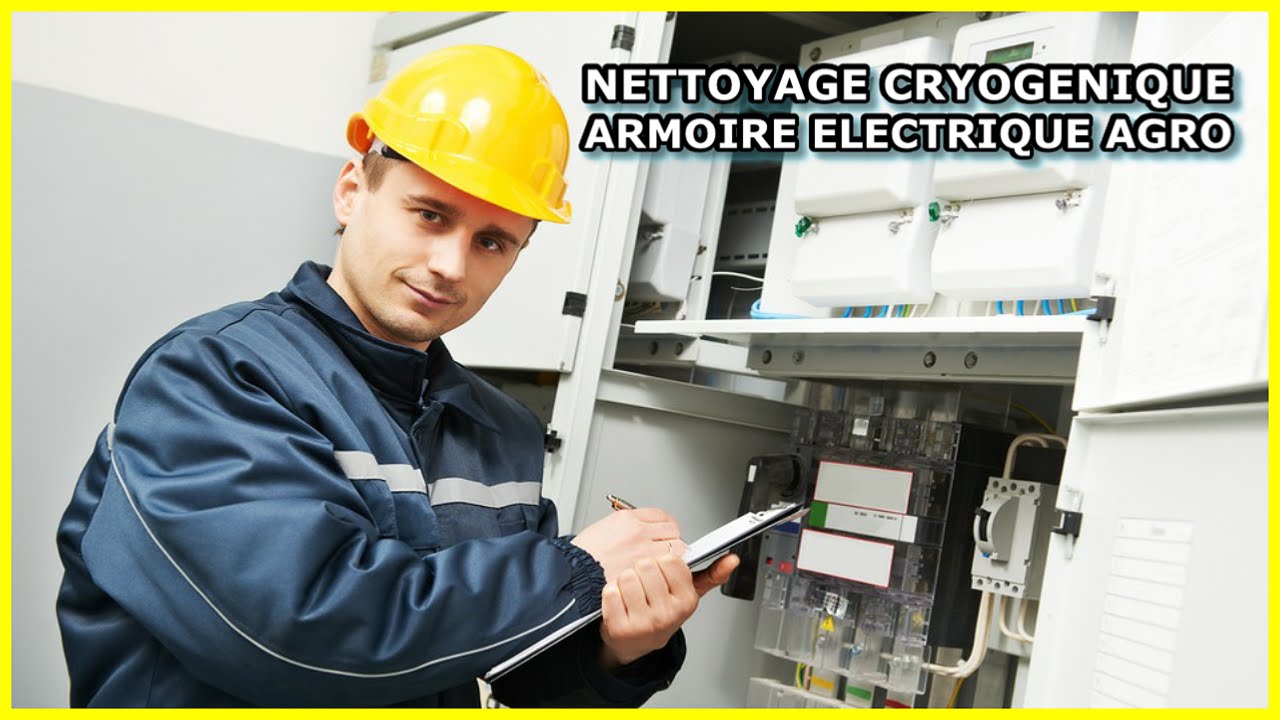 Nettoyage cryogénique armoire électrique agroalimentaire