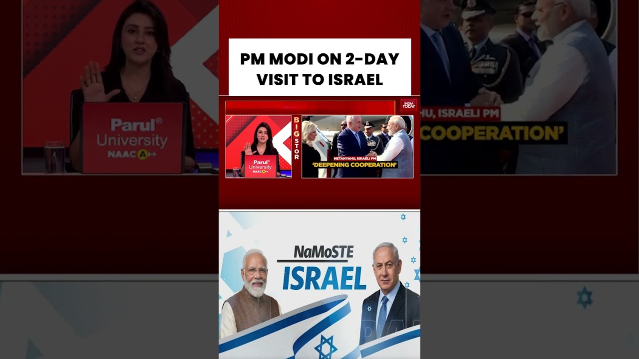 PM Modi Departs For Israel; Defence Ties, FTA To Be Discussed | To Address Israeli Parliament