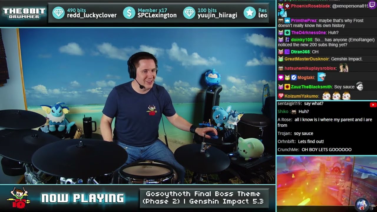 The8BitDrummer plays 
