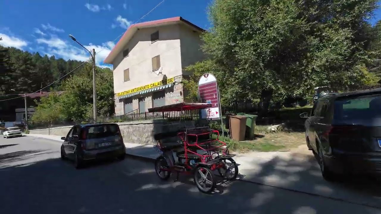 Attraversando La Sila verso Lorica........