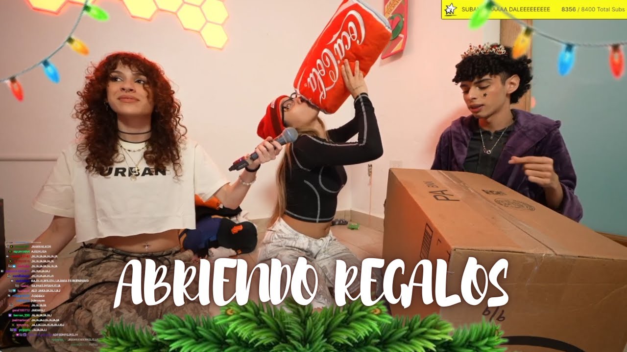 ABRIENDO REGALOS DE SEGUIDORES 🎁💌 | Alex, Rai & Alo por twich🎄