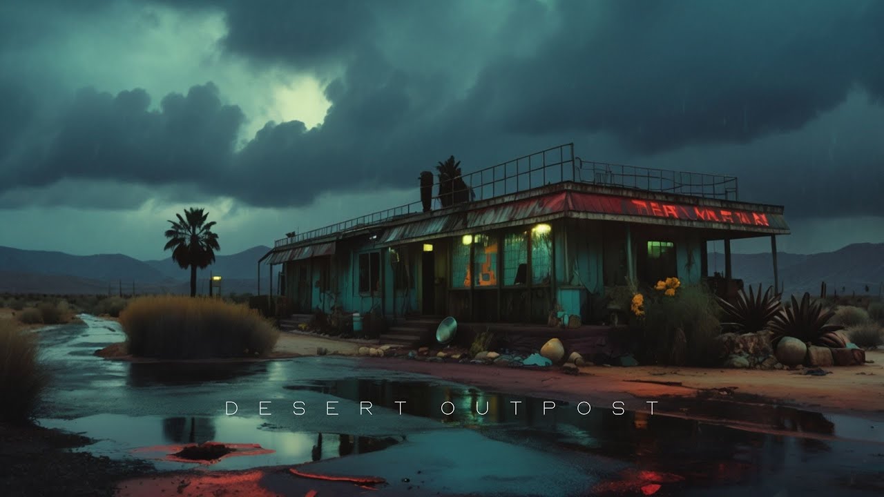 Desert Outpost - Post Apocalyptic Dark Ambience - Sci Fi Dark Ambient Music