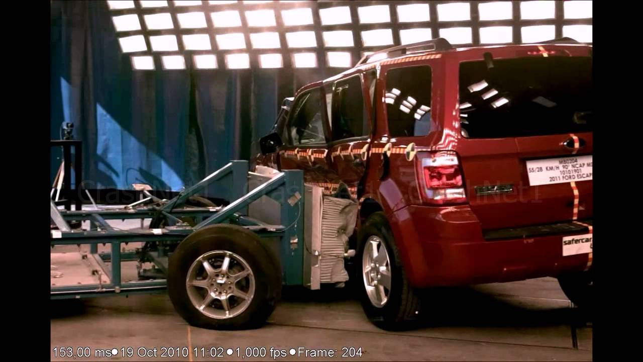 Ford Escape | 2011 | Side Crash Test | NHTSA | CrashNet1