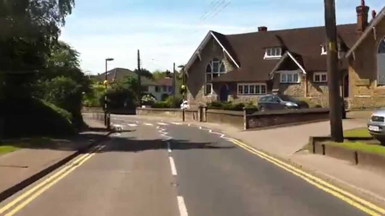 London streets (364.) - Eden Park - Biggin Hill - Westerham - Puddledock Ln. (Kent)