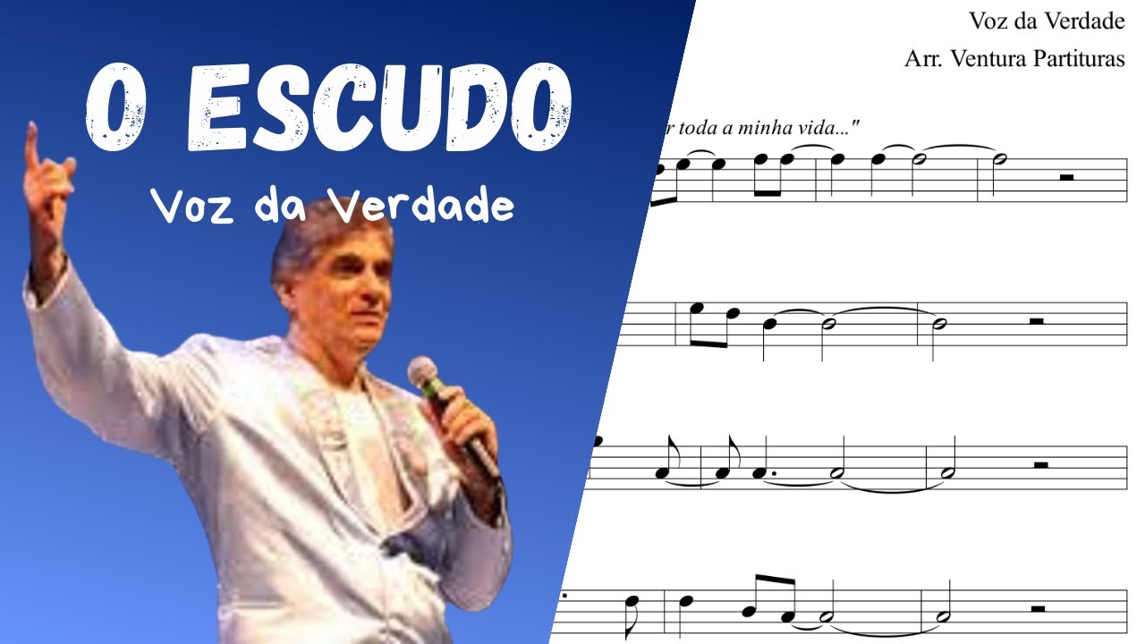 🎼 Partitura: O Escudo (Voz da Verdade) | Violino ou Flauta