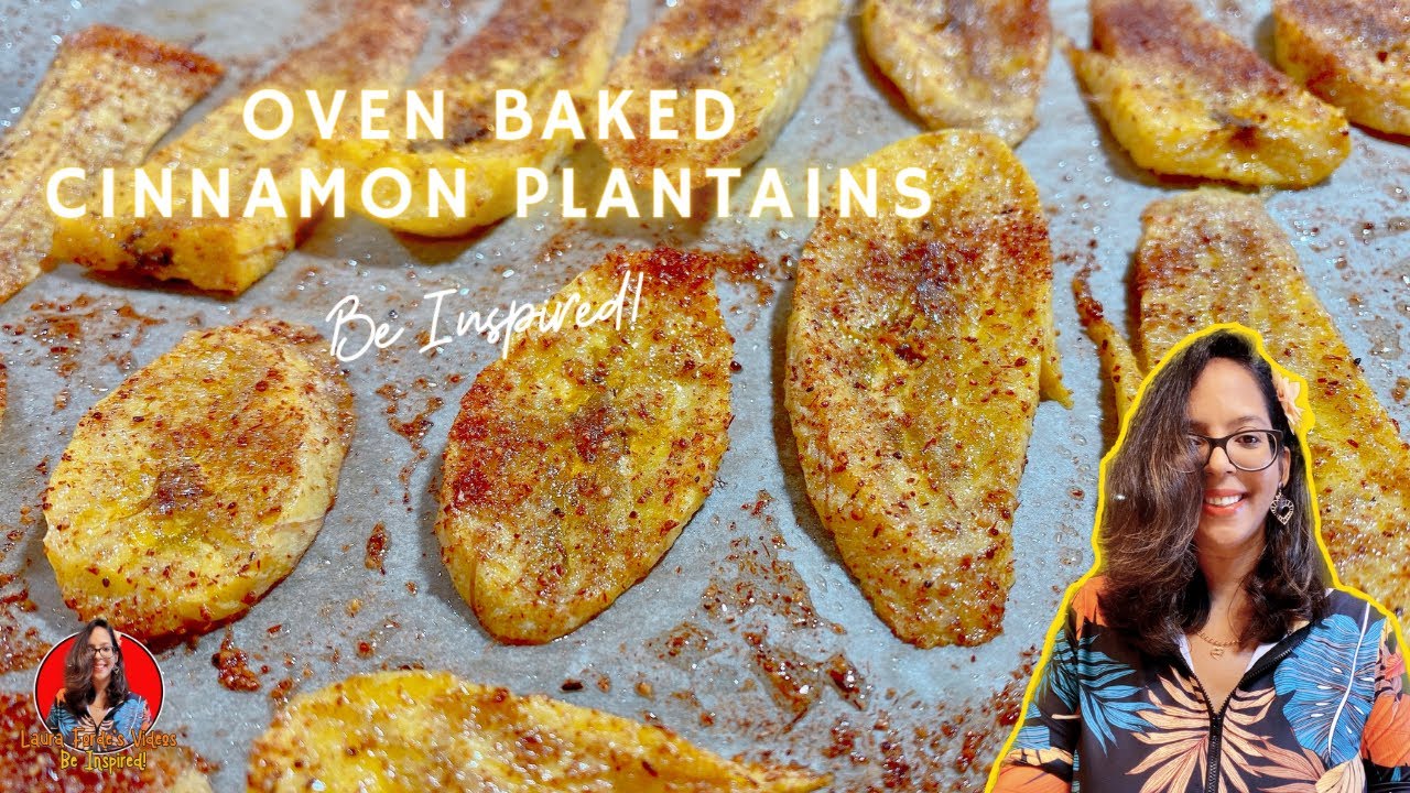 Oven Baked Cinnamon Plantains