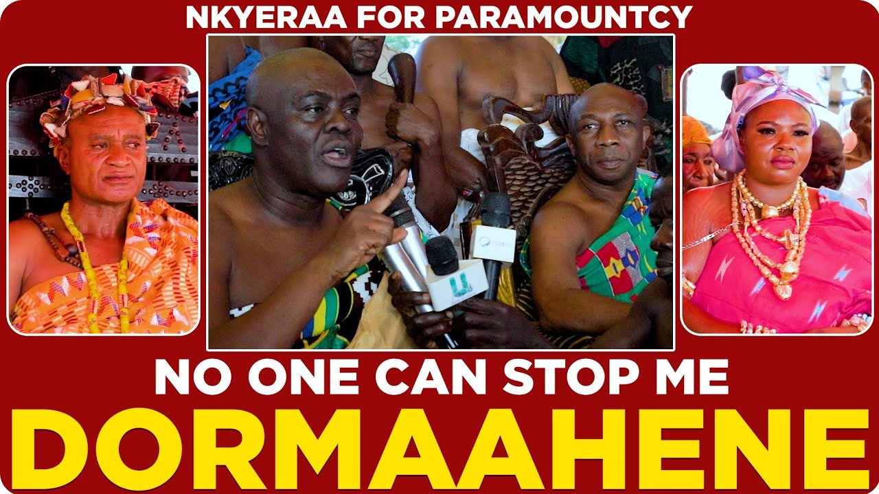 Dormaahene vows to raise Nkyeraa and every Bono stool to Paramountcy. I am coming like KAKAI