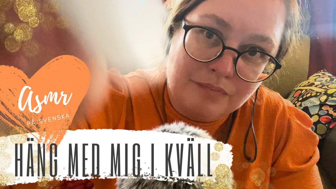 ASMR på svenska: Häng med mig och få en ansiktsmask ✨