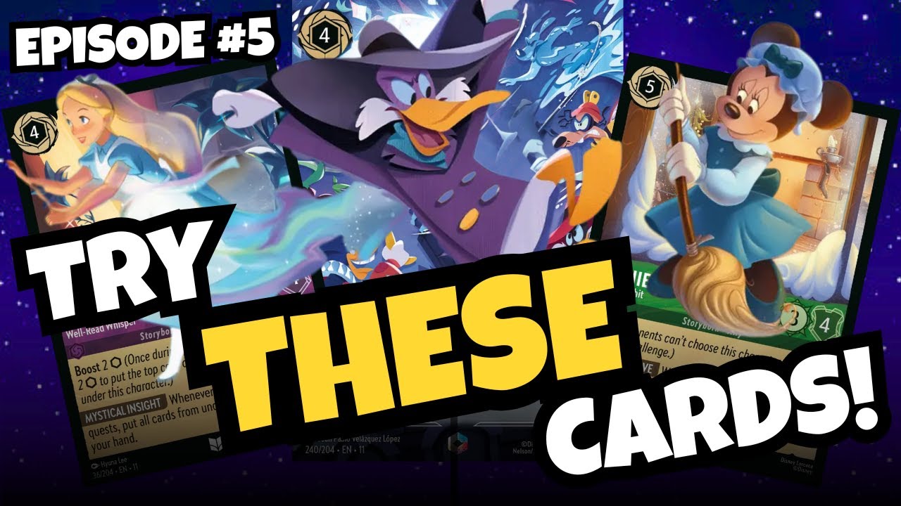 NEW Winterspell Cards To Try Out! | Episode 5 | Lorcana Podcast