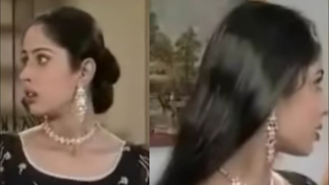 Sangeeta Ghosh hairbun drop. Sangeeta Ghosh hair comes down. Sangeeta Ghosh open hair. Bundrop.