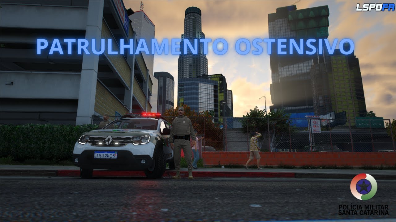 GTA V PMSC PATRULHAMENTO OSTENSIVO DE DUSTER