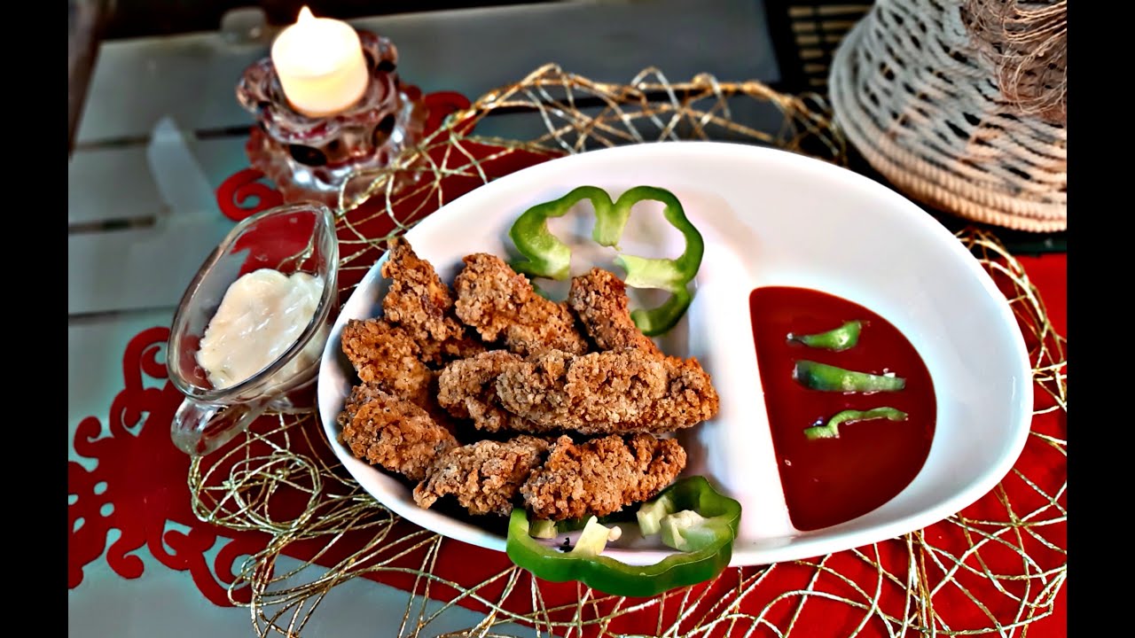 Crispy Chicken Strips | Best Chicken Tenders | Spicy Chicken Fingers | Tasty | Easy Fried Chicken -