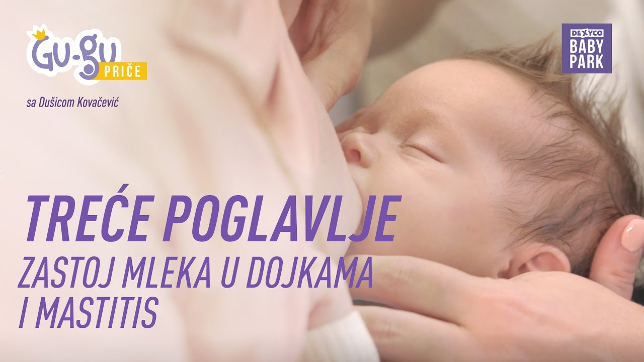 GU-GU PRIČE sa Dušicom Kovačević – S03 EP04 – Zastoj mleka u dojkama i mastitis
