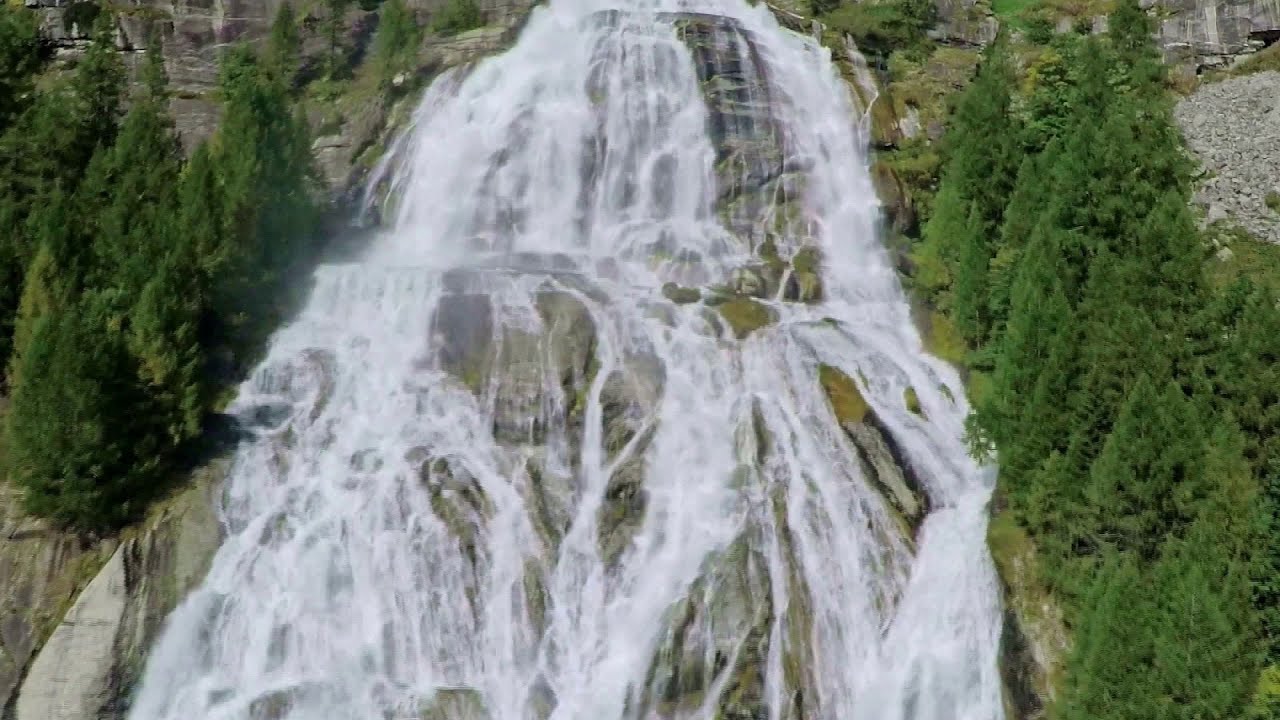 Riprese Aeree droni Cascata del Toce - Val Formazza  La Frua (galliano 2015)