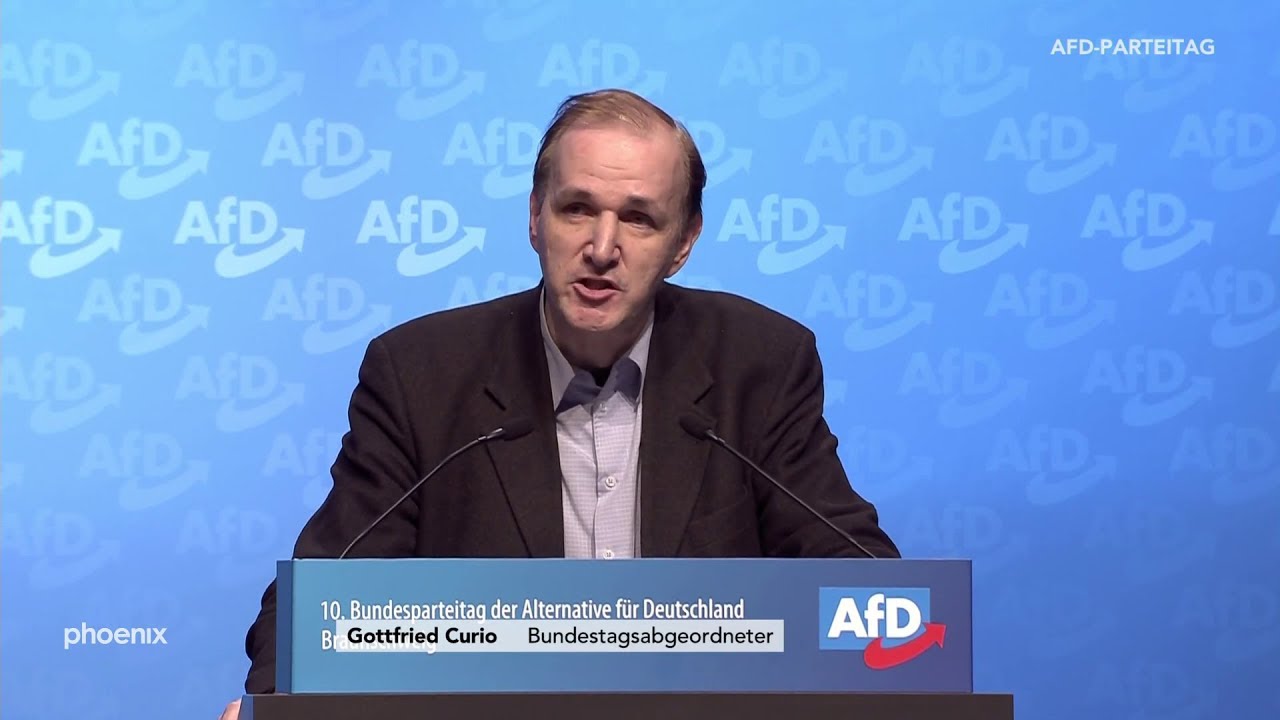 Bewerbungsrede von Gottfried Curio zum Parteivorsitz auf dem AfD-Parteitag am 30.11.19