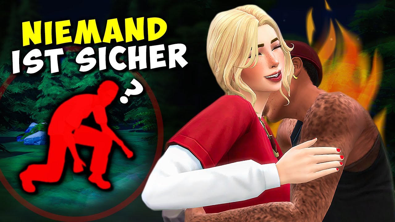 Ich schicke 6 TEENAGER in Zeltlager, ABER jede Nacht VERSCHWINDET jemand 😳😱 | Die Sims 4 Nesmeralda